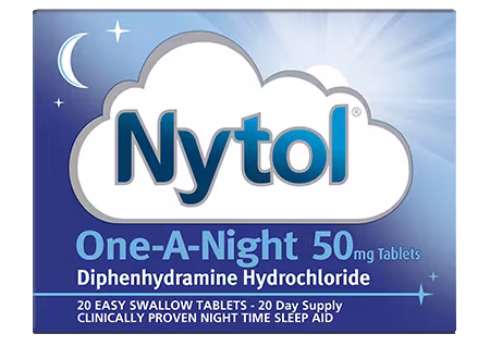 Nytol One-A-Night 50mg Tablets pack
